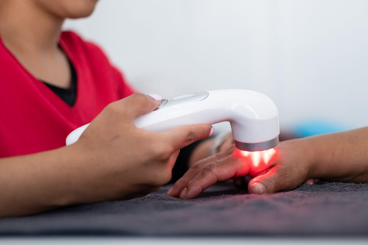 Infrared therapy is a non-invasive method of healing through heat